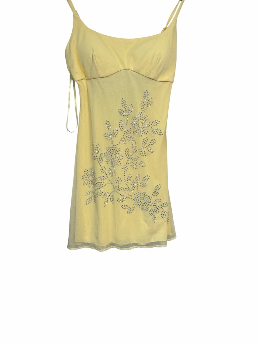 Smart Womens Juniors Square Neck Sleeveless Floral A-Line Dress
